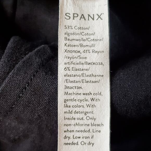 Spanx Women's Size XLT On The Go Ankle Kick Flare Pant Black 20367 - Picture 8 of 8